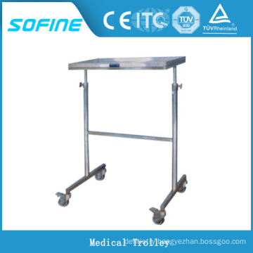 SF-DJ142 hospital use stainless steel trolley